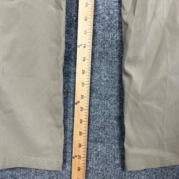 PrAna Cargo Hiking Pants Khaki Men's Med X 30L Born From The Experience Belt - Picture 9 of 10